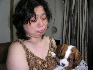 お風呂に入れてもらってさっぱりしたリリー